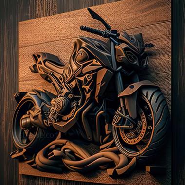 3D модель Yamaha MT 03 (STL)